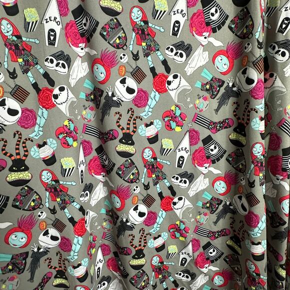 Woman's Nightmare Before Christmas Size 2X Long Tunic Polyester Top - Picture 7 of 8